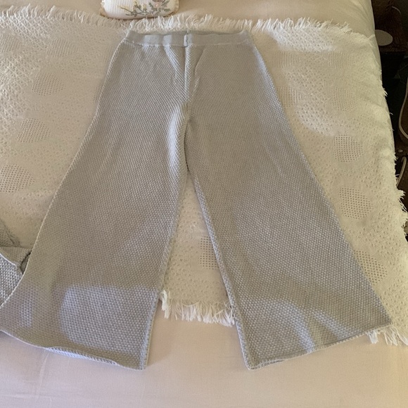 FREE PEOPLE Hailee sweater set size large Ivory Heather NWT - Picture 5 of 12